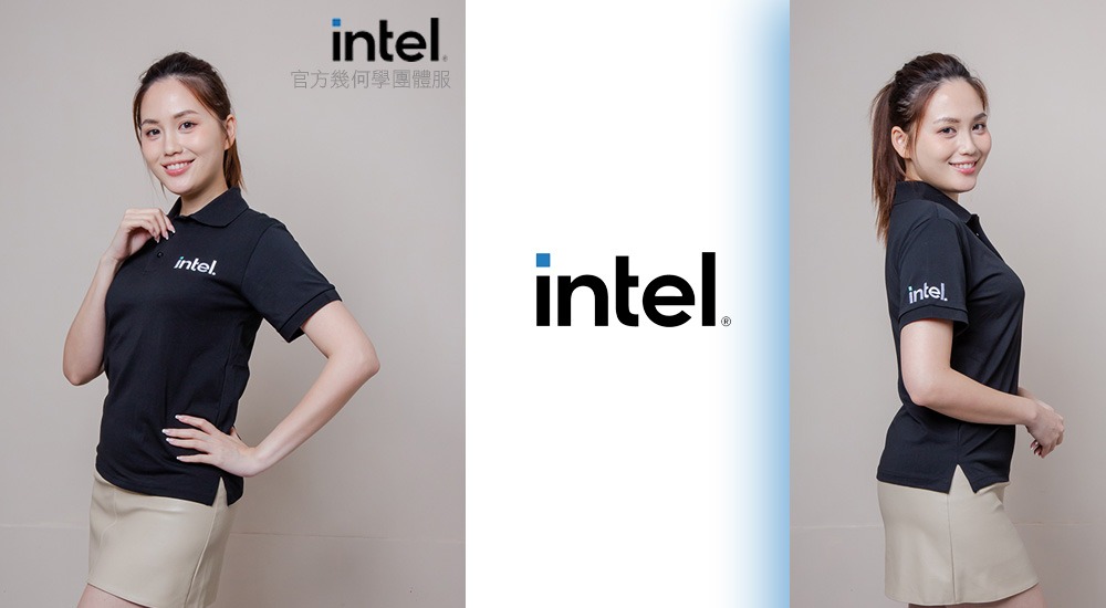 科技產業制服款式-intel公司polo衫