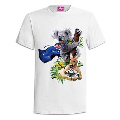 客製化T-shirt印刷 –澳洲無尾熊